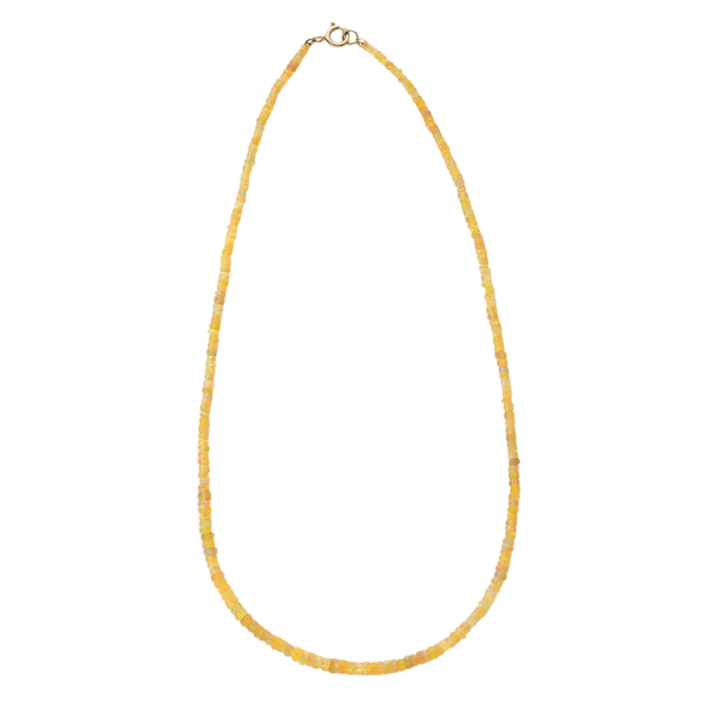 ☆Hei☆ yellow opal necklace HE24FANFW571XXFR Le Vian Opal Necklace 1/4 ct tw Diamonds 14K Honey Gold