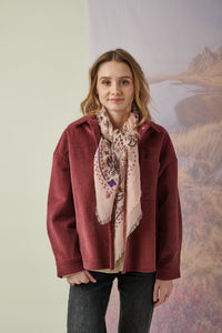 Nelly Embroidered Bandana Scarf