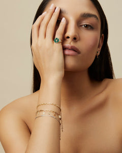 Small Paperclip Chain Bracelet