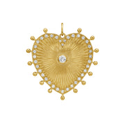 Cassandane Large Heart Medallion