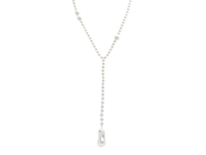 Freshwater and Baroque Pearl Lariat