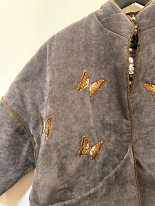 Picali x Falena Butterfly Jacket in Brown