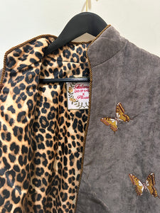 Picali x Falena Butterfly Jacket in Brown