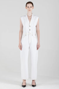 Camden Jumpsuit - Vintage White