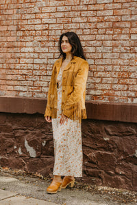 Fringe Suede Jacket