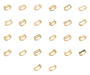 Pavé Initial Ring
