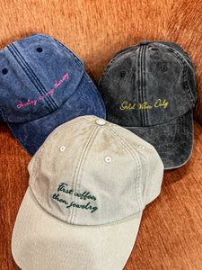 Falena x Van Palma "Gold Vibes Only" Hat
