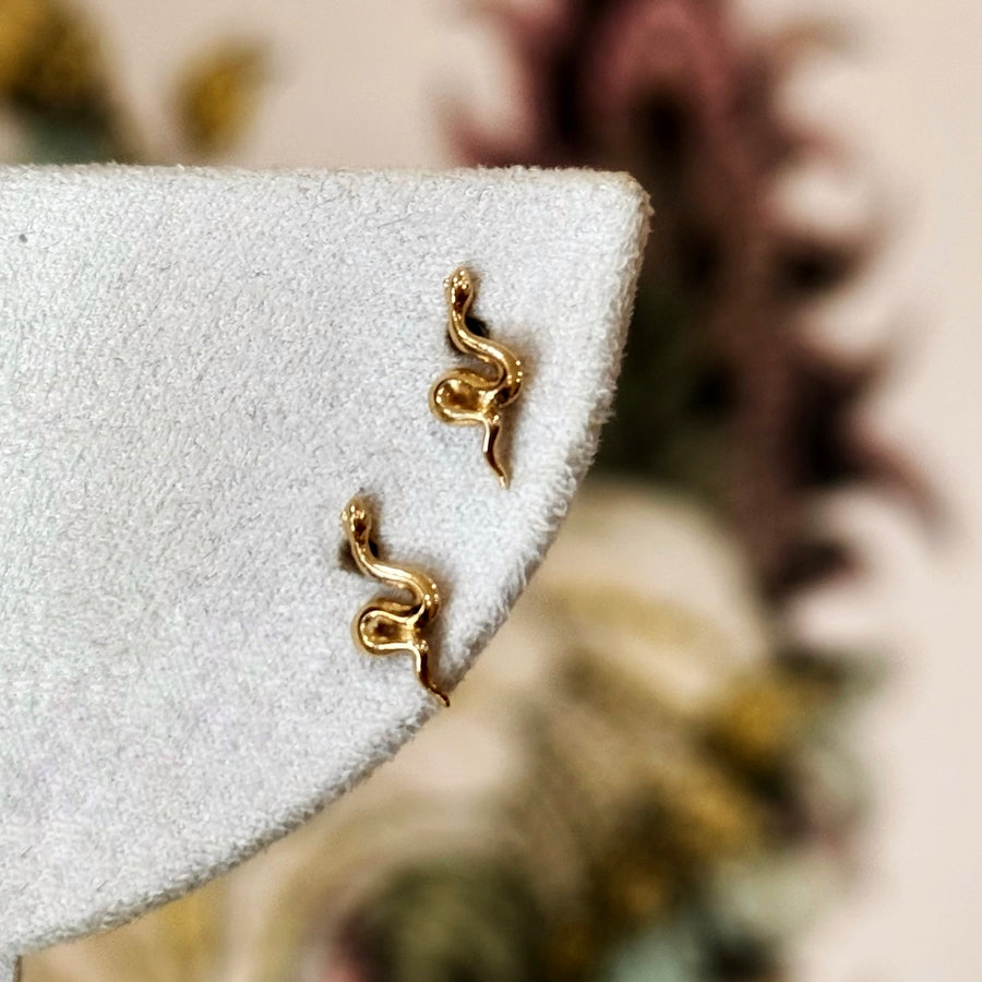 Baby Snake Stud Earrings