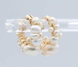 Fresh Water Pearl Huggies