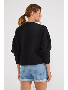 Jael Pleat Sleeve Sweatshirt