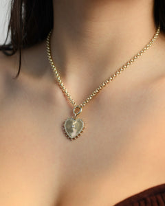 Cassandane Small Heart Medallion