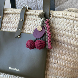 Cherries Bag Charm