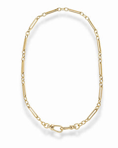 Liam Watch Chain Necklace in Gold