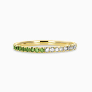 Essential Duo Birthstone Band