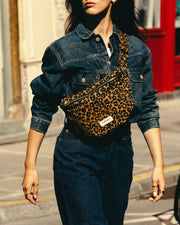 Custine the XL Waist Bag - Leopard Prints