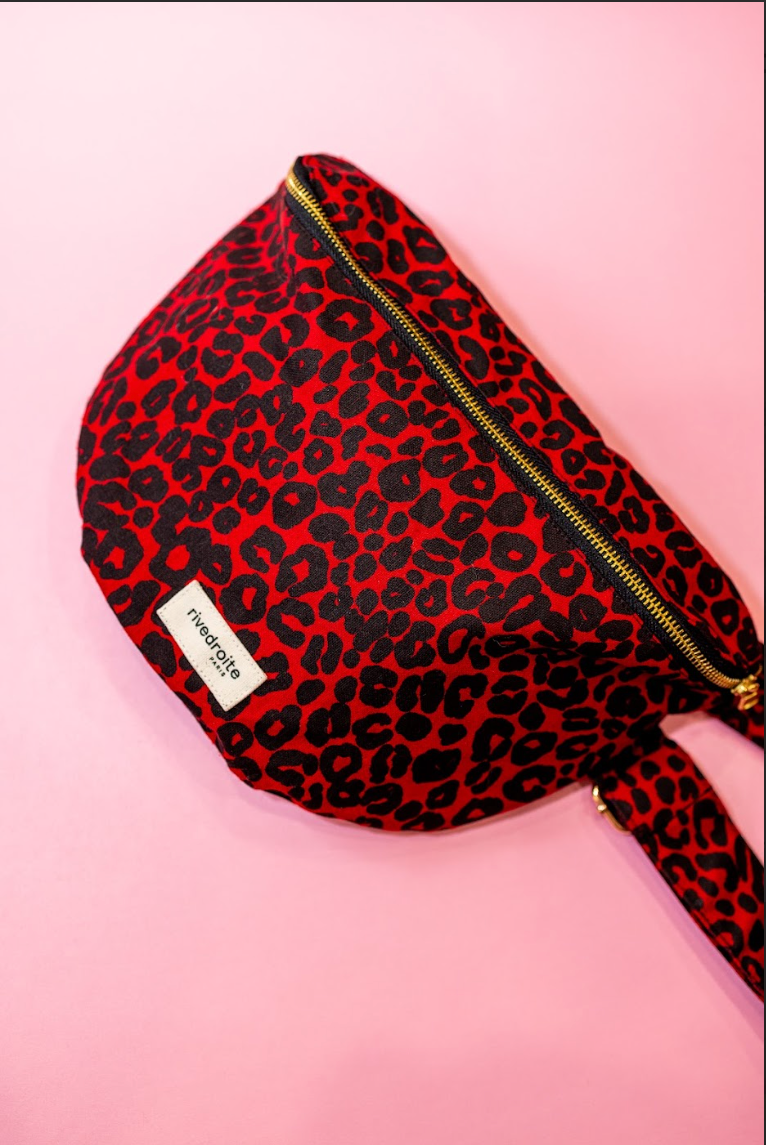 Custine the XL Waist Bag - Leopard Prints