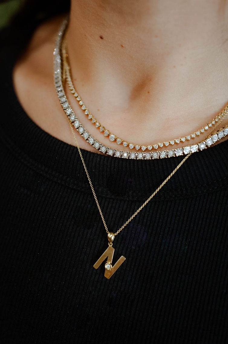 JouJou Letter Necklace