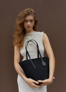 Sisal Basket Black