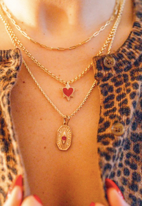 Evil Eye Oval Charm