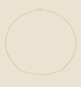 Essential Multi Diamond Bezel Necklace