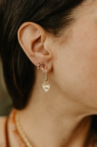Birthstone Stud Earrings