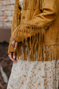 Fringe Suede Jacket