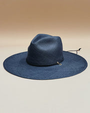 Sonny Hat - Navy Blue & Navy Leather