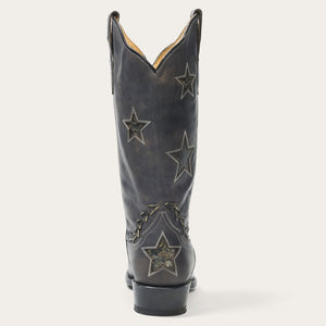 Star Boot Fashion Snip Toe Cowboy Boot
