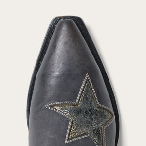 Star Boot Fashion Snip Toe Cowboy Boot