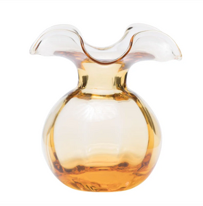 Small Hibiscus Glass Vase