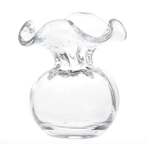 Small Hibiscus Glass Vase