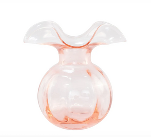 Small Hibiscus Glass Vase