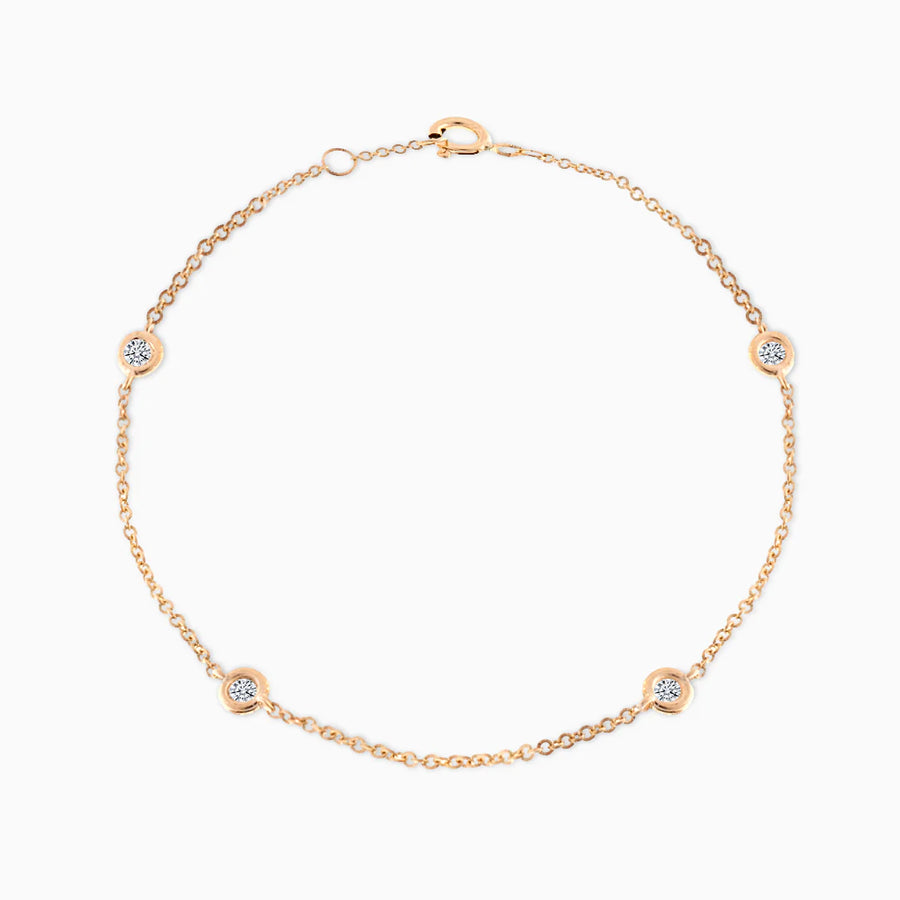 Essential Diamond Bezel Bracelet