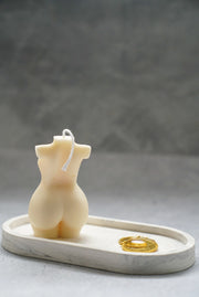 Curvy Goddess Torso Candle