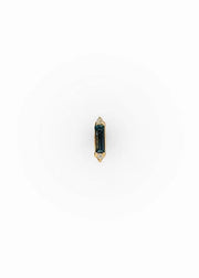 Dazzle Stud with Black Sapphire