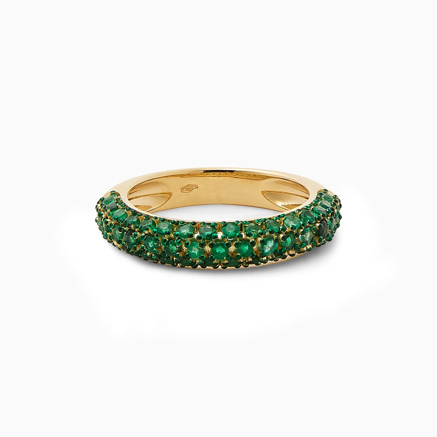 Essential Emerald Bubble Ring