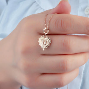The Luce Fluted Heart