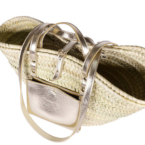 Panier Praia Gold