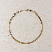 Herringbone Anklet