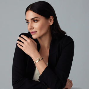 KAPOW! Bolo Bracelet in Gold