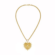 Cassandane Large Heart Medallion