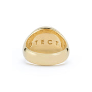 Protection Signet Pinky Ring