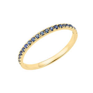 Essential Slim Sapphire Band