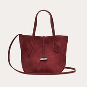 Sprout Tote Mini Barolo Suede